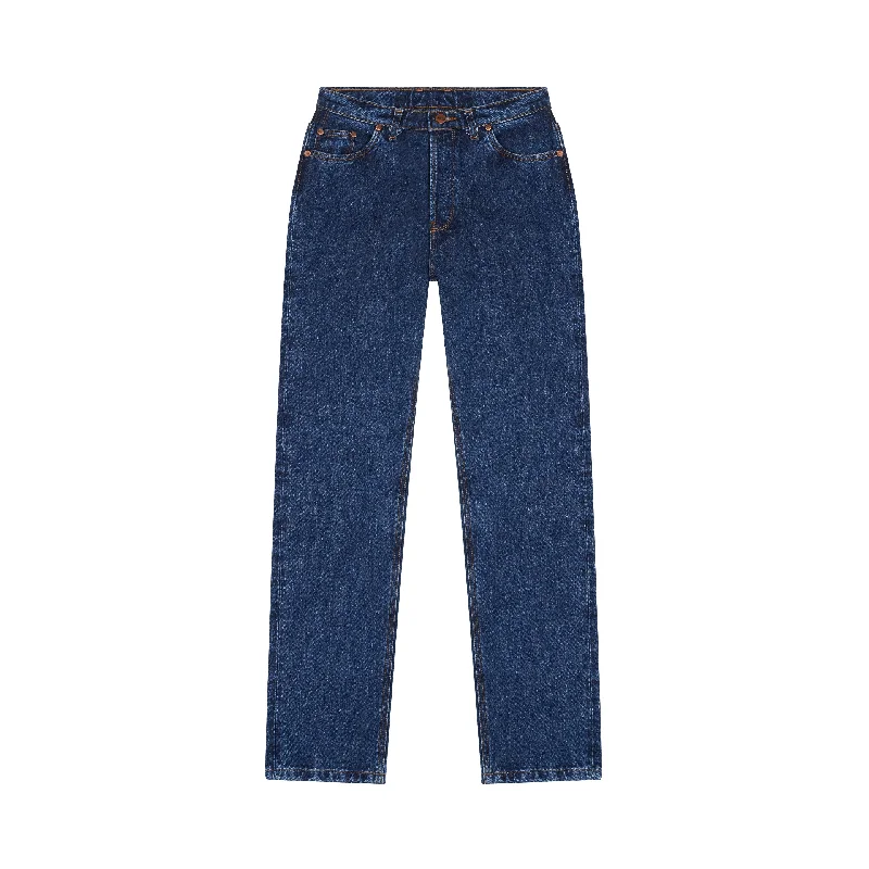 Jean femme droit taille haute Stonewashed - Apolline Trendy Button-Up High-Waist Jeans Jean femme droit taille haute Stonewashed - Apolline Trendy Button-Up High-Waist Jeans