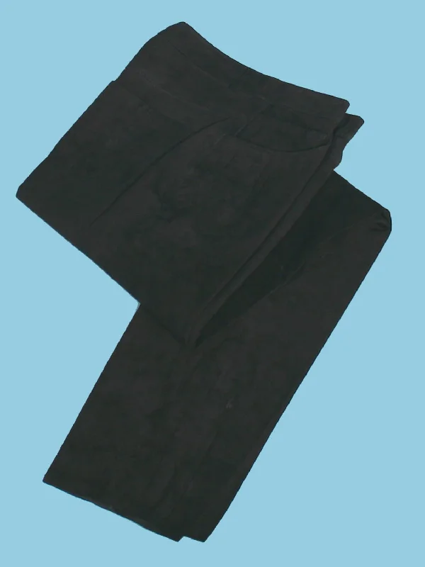 Scully Womens Jean-Style Black Leather Pants Chic Rip-Detail High-Waist Jeans