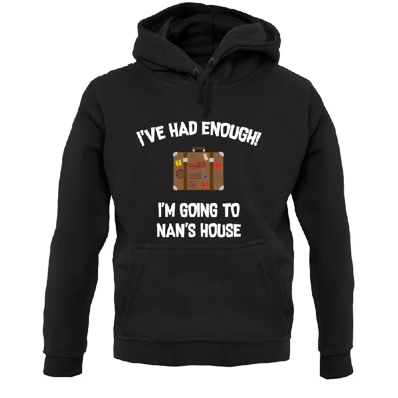I'm Going To Nan'S House Unisex Hoodie Hoodie with Camouflage Military Edgy