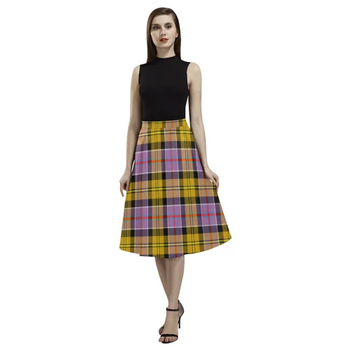 Culloden Ancient Tartan Aoede Crepe Skirt corduroy skirt cozy