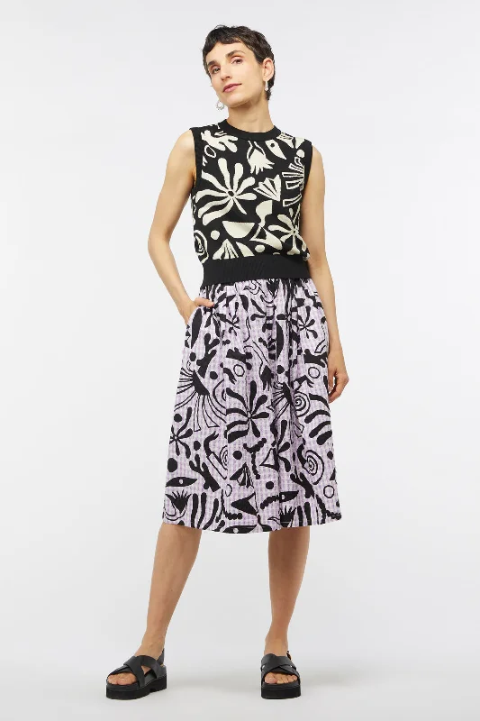 Volcano Skort linen skirt natural